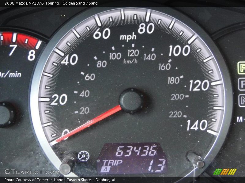 Golden Sand / Sand 2008 Mazda MAZDA5 Touring