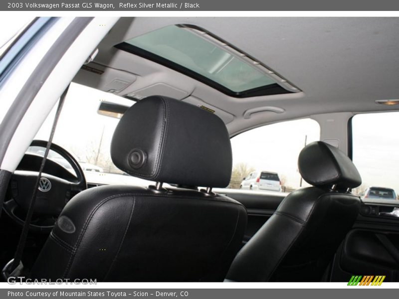 Reflex Silver Metallic / Black 2003 Volkswagen Passat GLS Wagon