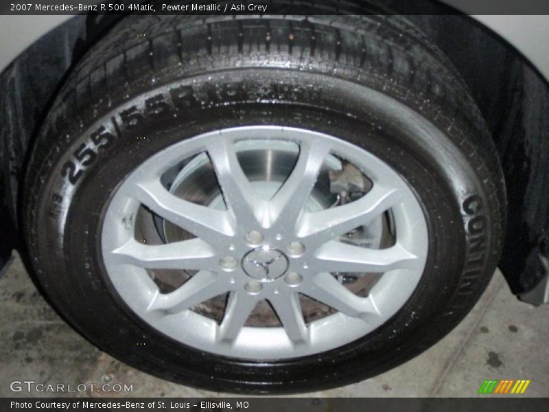 Pewter Metallic / Ash Grey 2007 Mercedes-Benz R 500 4Matic
