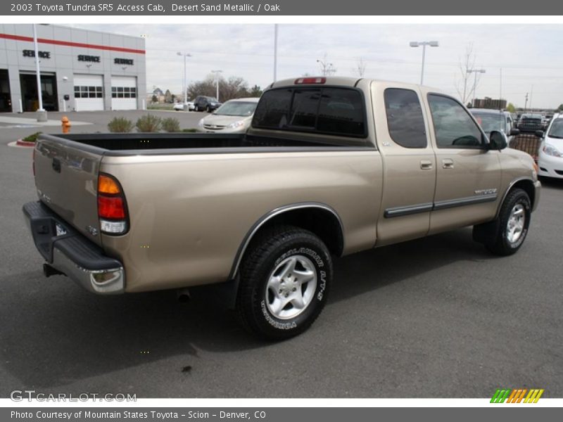 Desert Sand Metallic / Oak 2003 Toyota Tundra SR5 Access Cab
