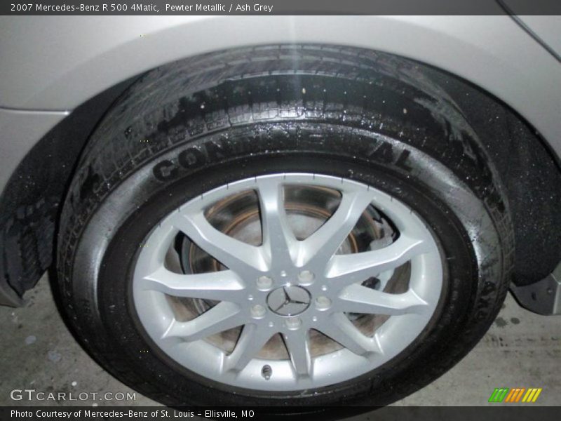 Pewter Metallic / Ash Grey 2007 Mercedes-Benz R 500 4Matic