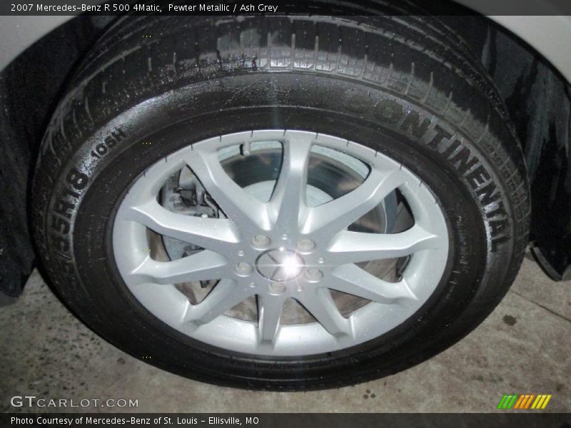 Pewter Metallic / Ash Grey 2007 Mercedes-Benz R 500 4Matic