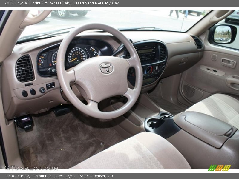  2003 Tundra SR5 Access Cab Oak Interior