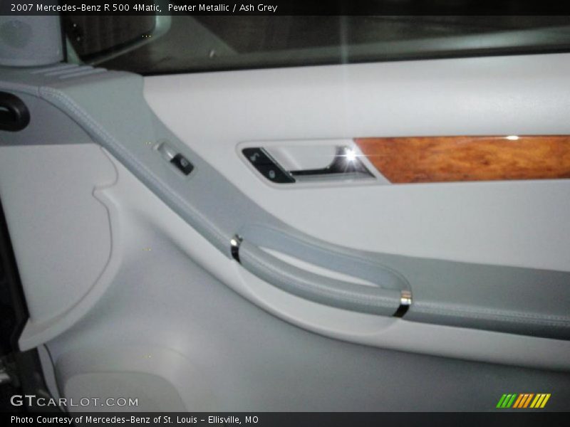 Pewter Metallic / Ash Grey 2007 Mercedes-Benz R 500 4Matic