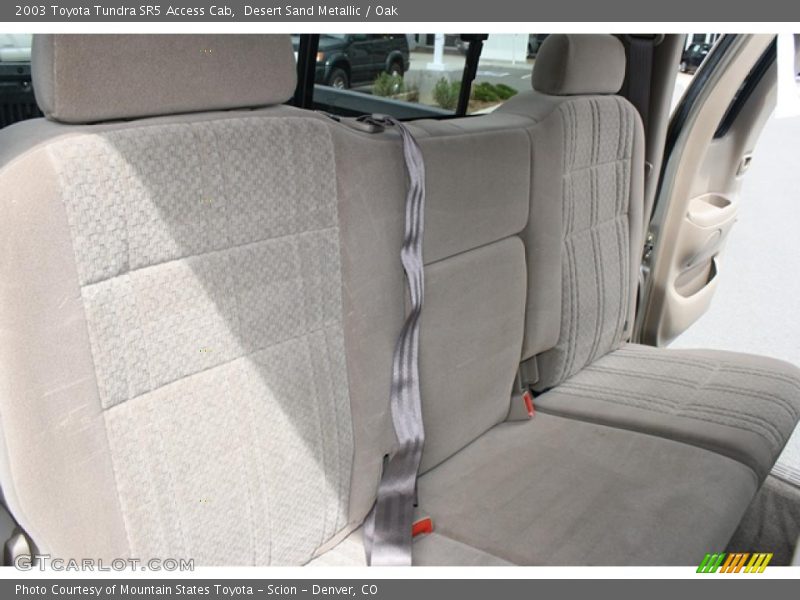  2003 Tundra SR5 Access Cab Oak Interior