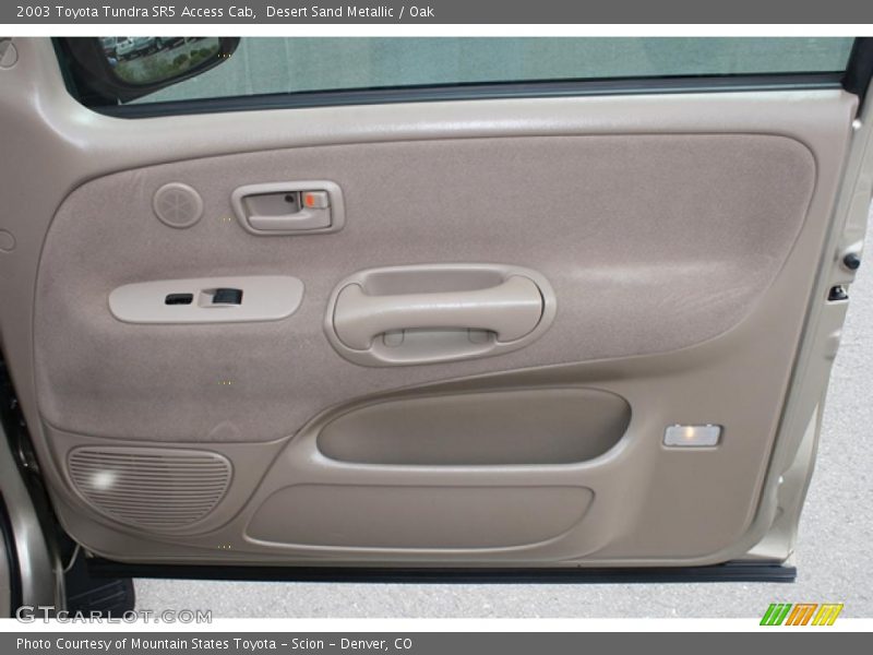 Door Panel of 2003 Tundra SR5 Access Cab
