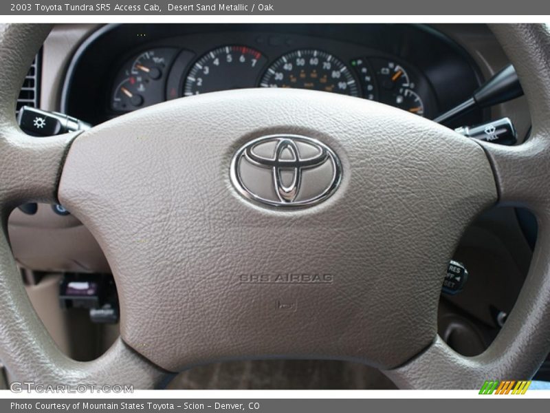 2003 Tundra SR5 Access Cab Steering Wheel