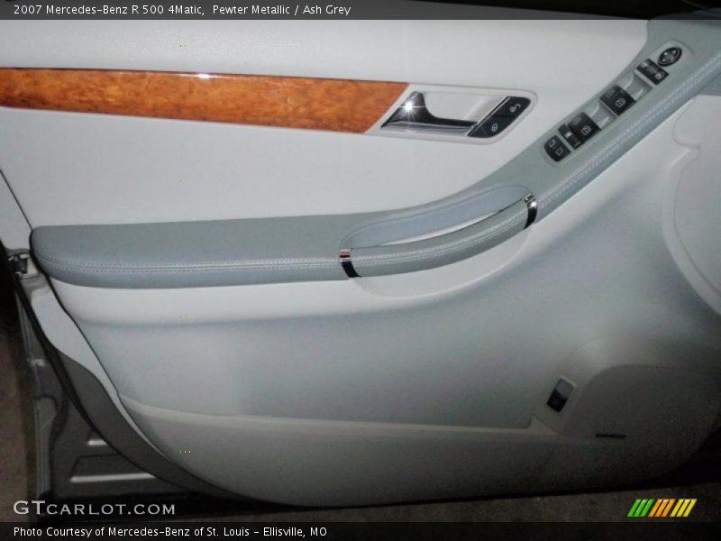 Pewter Metallic / Ash Grey 2007 Mercedes-Benz R 500 4Matic