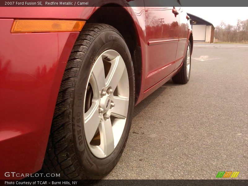 Redfire Metallic / Camel 2007 Ford Fusion SE