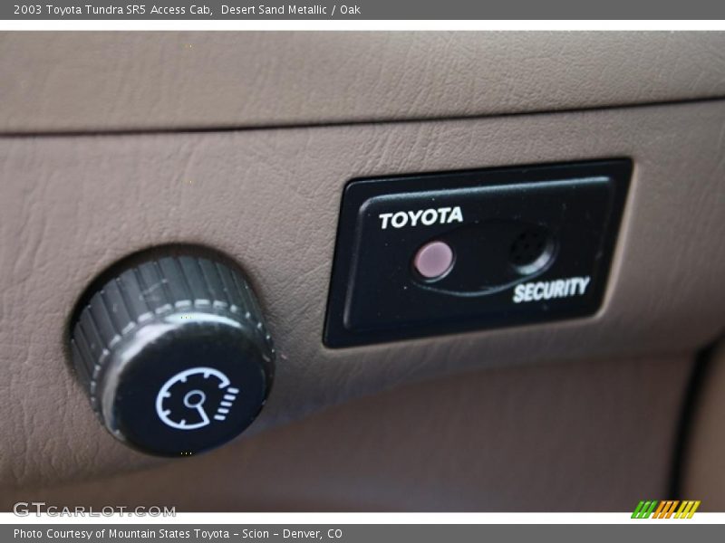 Desert Sand Metallic / Oak 2003 Toyota Tundra SR5 Access Cab