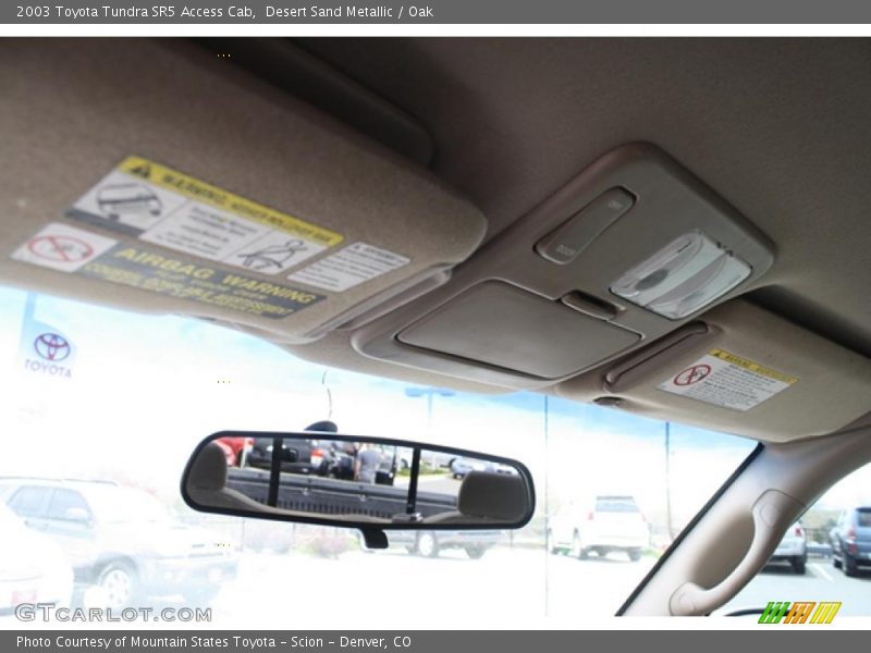 Desert Sand Metallic / Oak 2003 Toyota Tundra SR5 Access Cab