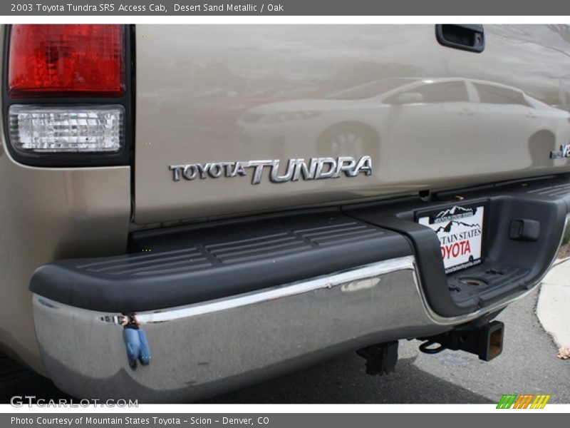 Desert Sand Metallic / Oak 2003 Toyota Tundra SR5 Access Cab