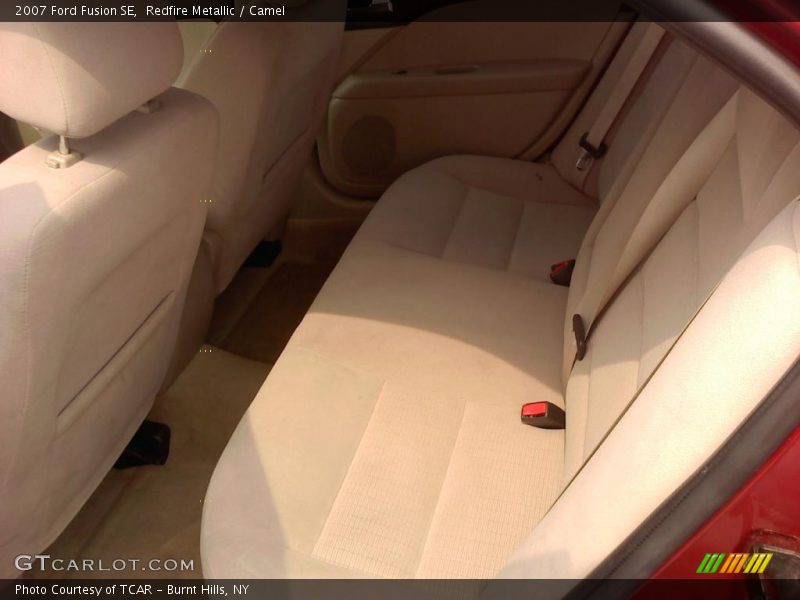 Redfire Metallic / Camel 2007 Ford Fusion SE