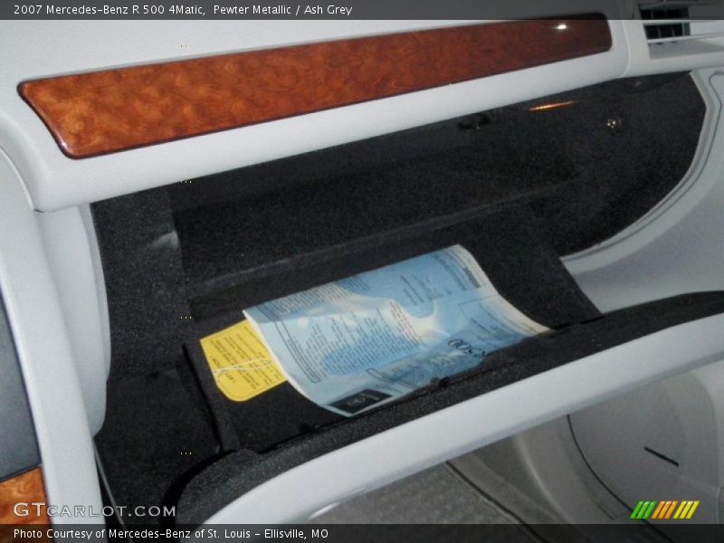 Pewter Metallic / Ash Grey 2007 Mercedes-Benz R 500 4Matic