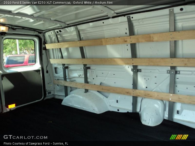 Oxford White / Medium Flint 2010 Ford E Series Van E250 XLT Commericial
