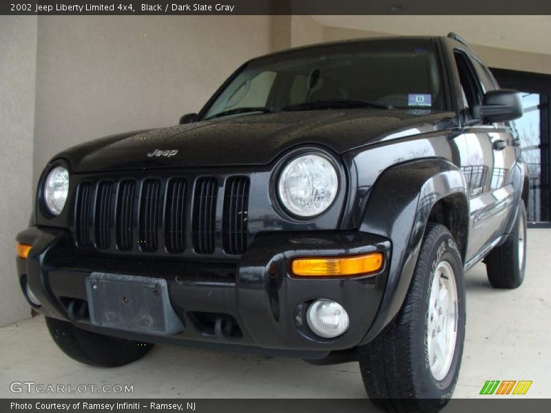 Black / Dark Slate Gray 2002 Jeep Liberty Limited 4x4