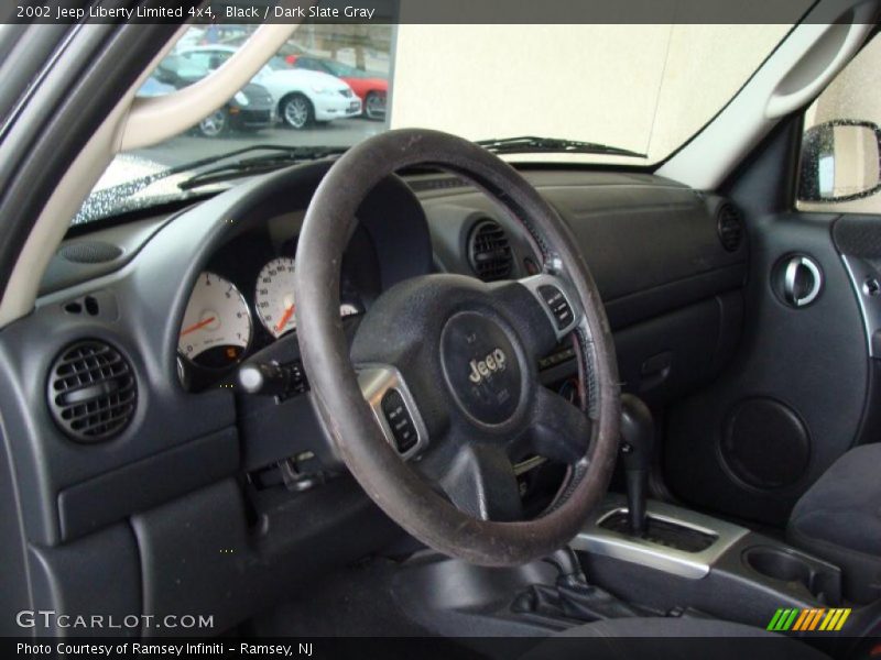 Black / Dark Slate Gray 2002 Jeep Liberty Limited 4x4