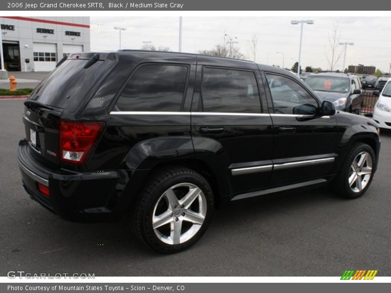 Black / Medium Slate Gray 2006 Jeep Grand Cherokee SRT8