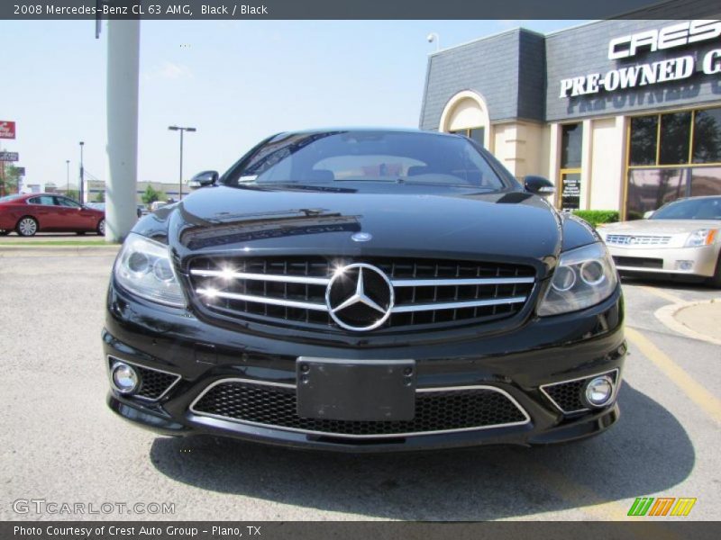 Black / Black 2008 Mercedes-Benz CL 63 AMG