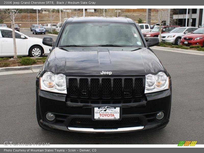 Black / Medium Slate Gray 2006 Jeep Grand Cherokee SRT8
