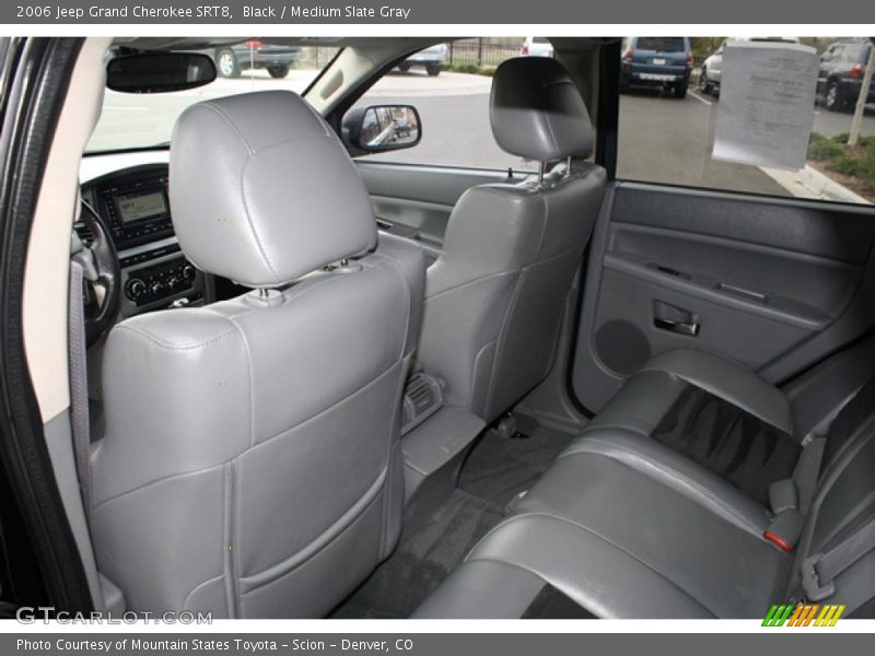 Black / Medium Slate Gray 2006 Jeep Grand Cherokee SRT8