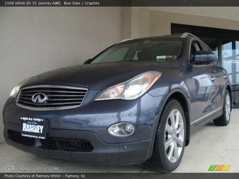 Blue Slate / Graphite 2008 Infiniti EX 35 Journey AWD