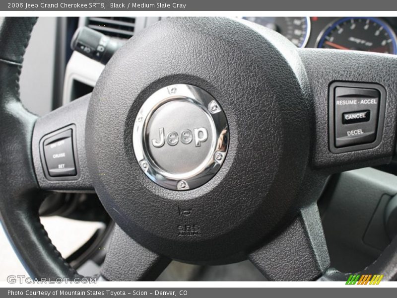 Black / Medium Slate Gray 2006 Jeep Grand Cherokee SRT8