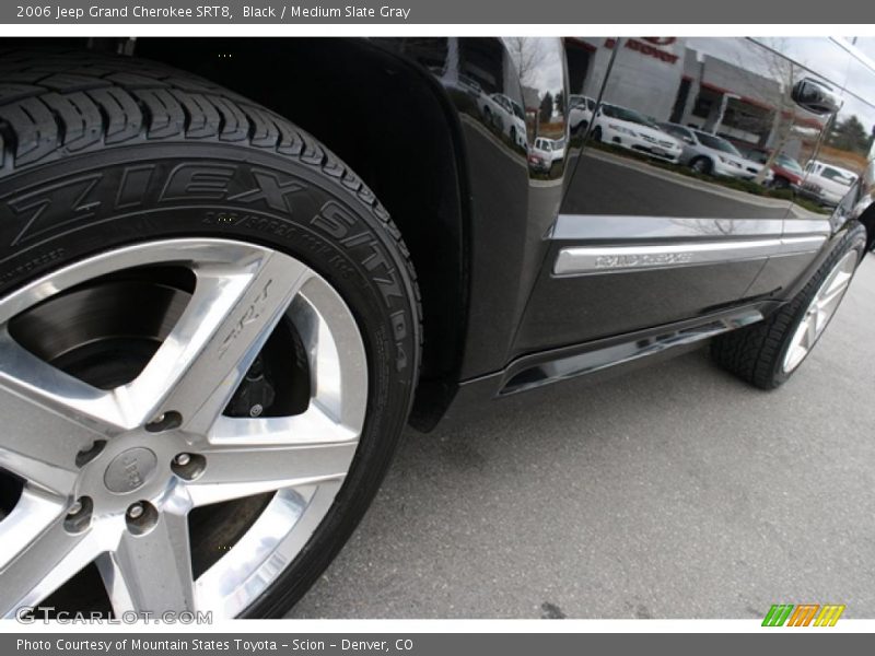 Black / Medium Slate Gray 2006 Jeep Grand Cherokee SRT8