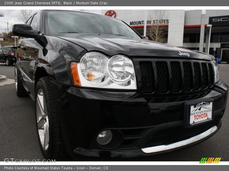 Black / Medium Slate Gray 2006 Jeep Grand Cherokee SRT8