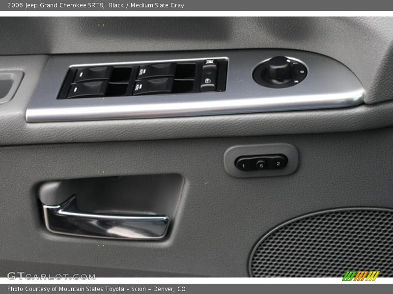 Black / Medium Slate Gray 2006 Jeep Grand Cherokee SRT8