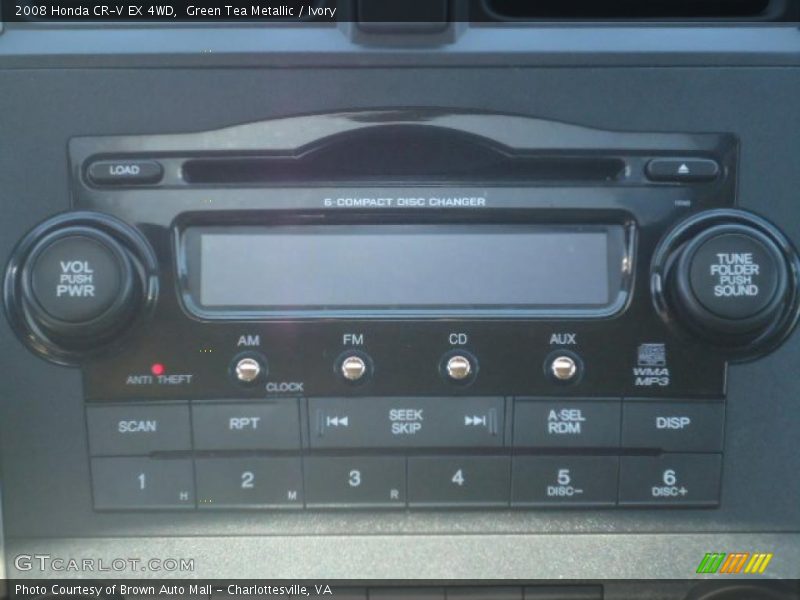Green Tea Metallic / Ivory 2008 Honda CR-V EX 4WD
