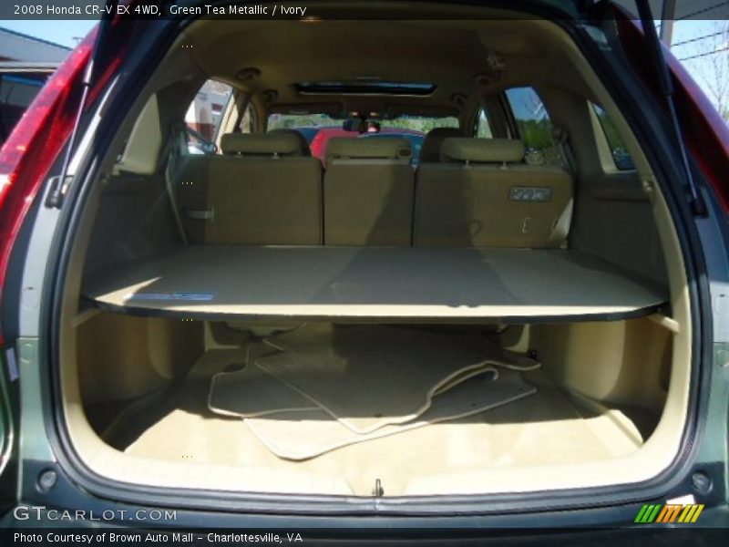 Green Tea Metallic / Ivory 2008 Honda CR-V EX 4WD