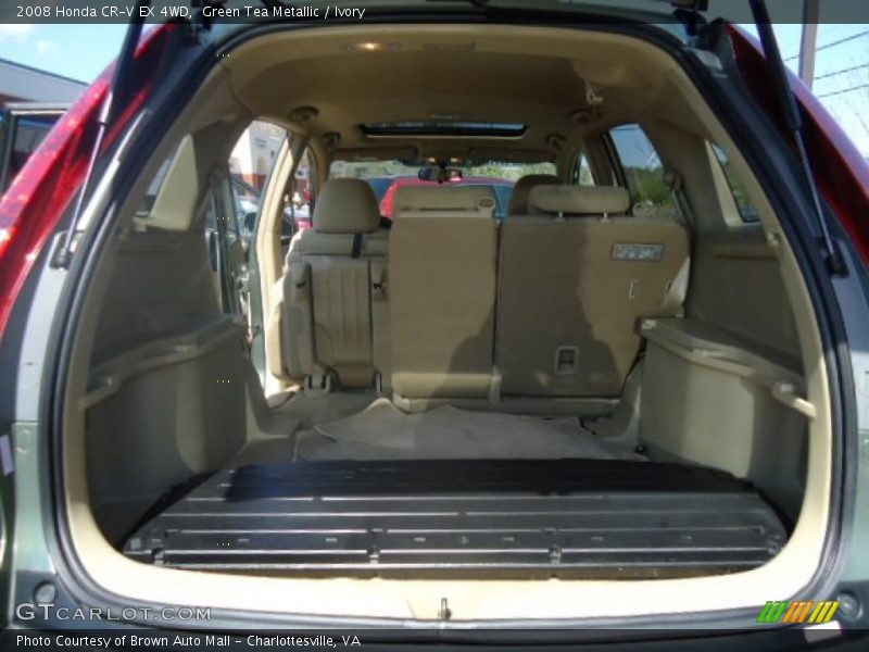 Green Tea Metallic / Ivory 2008 Honda CR-V EX 4WD