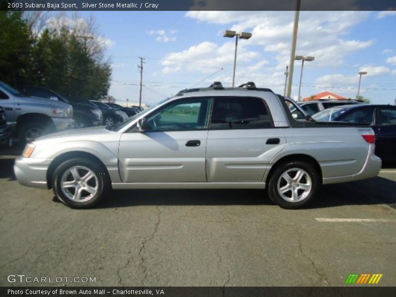 Silver Stone Metallic / Gray 2003 Subaru Baja Sport