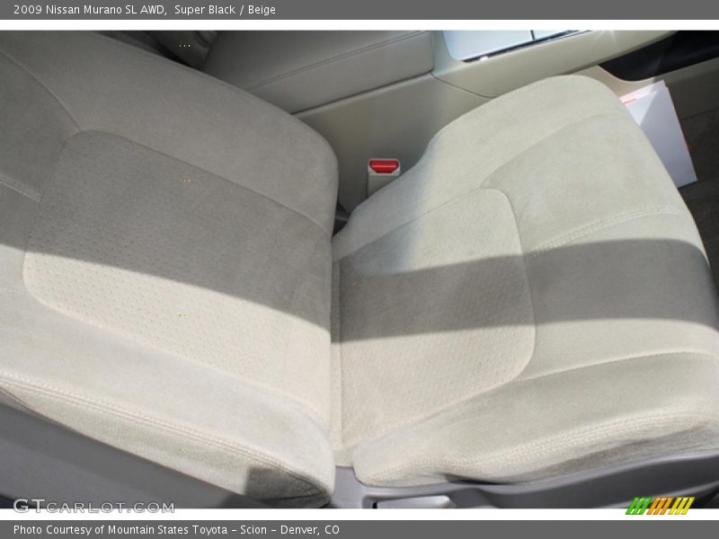 Super Black / Beige 2009 Nissan Murano SL AWD