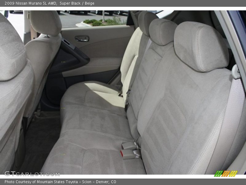 Super Black / Beige 2009 Nissan Murano SL AWD