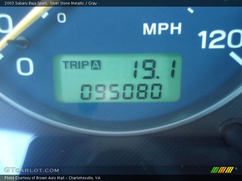 Silver Stone Metallic / Gray 2003 Subaru Baja Sport