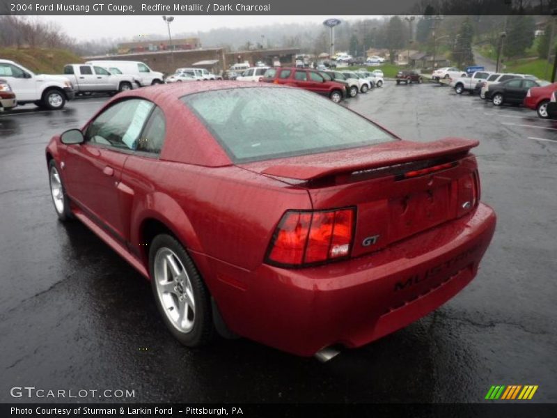 Redfire Metallic / Dark Charcoal 2004 Ford Mustang GT Coupe