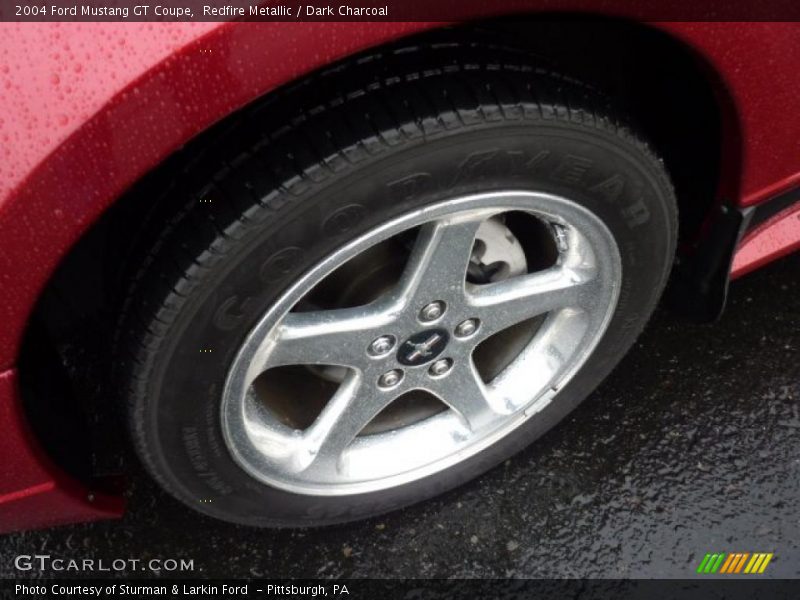 Custom Wheels of 2004 Mustang GT Coupe