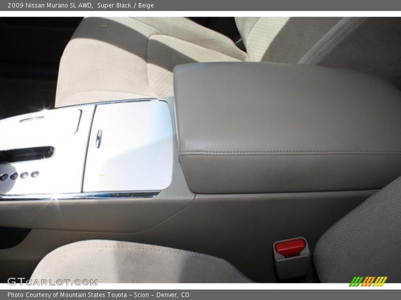Super Black / Beige 2009 Nissan Murano SL AWD