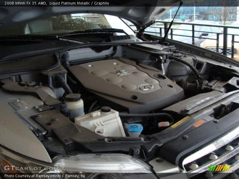 Liquid Platinum Metallic / Graphite 2008 Infiniti FX 35 AWD