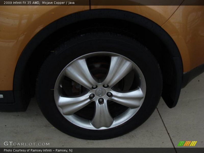 Mojave Copper / Java 2009 Infiniti FX 35 AWD