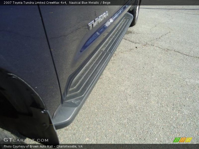 Nautical Blue Metallic / Beige 2007 Toyota Tundra Limited CrewMax 4x4