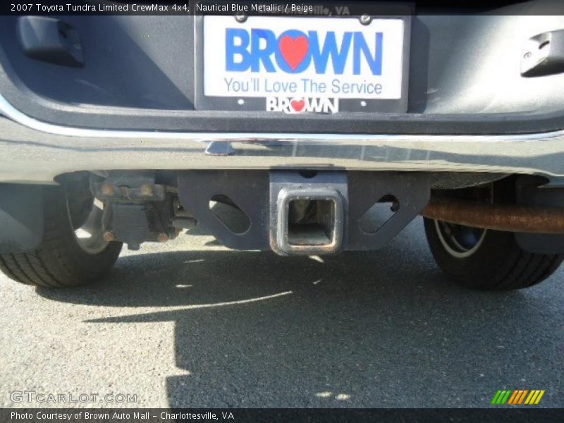 Nautical Blue Metallic / Beige 2007 Toyota Tundra Limited CrewMax 4x4