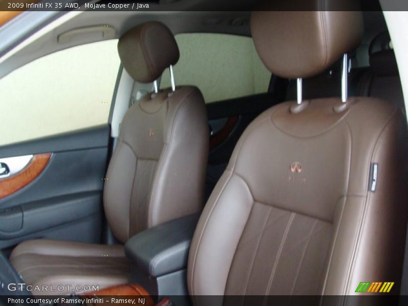 Mojave Copper / Java 2009 Infiniti FX 35 AWD