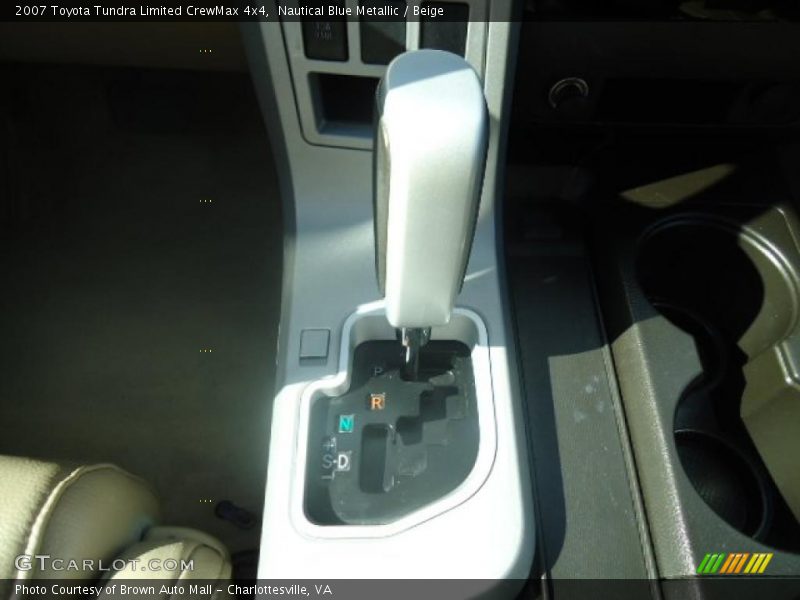 Nautical Blue Metallic / Beige 2007 Toyota Tundra Limited CrewMax 4x4