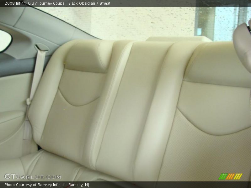 Black Obsidian / Wheat 2008 Infiniti G 37 Journey Coupe