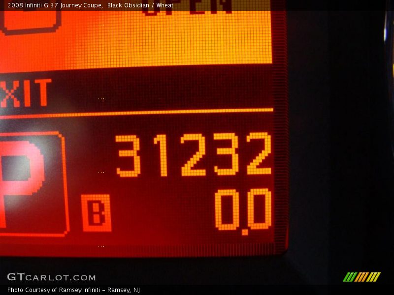 Black Obsidian / Wheat 2008 Infiniti G 37 Journey Coupe