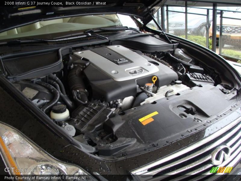Black Obsidian / Wheat 2008 Infiniti G 37 Journey Coupe