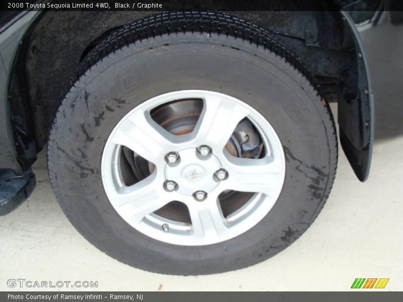 Black / Graphite 2008 Toyota Sequoia Limited 4WD